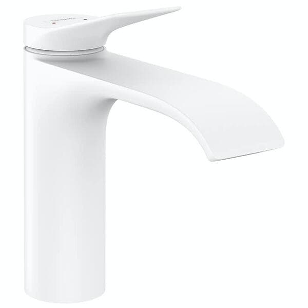 Hansgrohe Vivenis 110 Waterfall Tvättställsblandare 75022700 (Matt Vit)