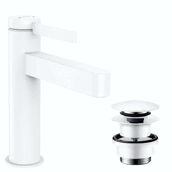 Hansgrohe Finoris 110 Tvättställsblandare 76023700 (Matt Vit)