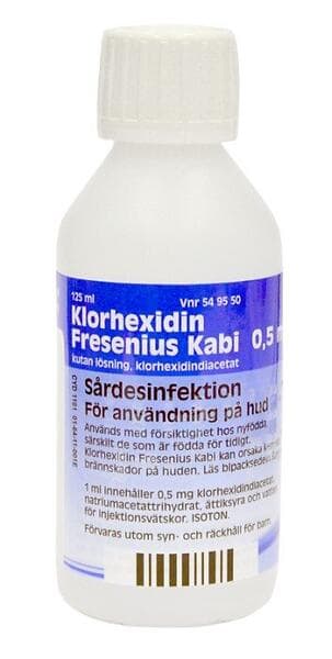 Fresenius Kabi Klorhexidin 0.5mg/ml 125ml