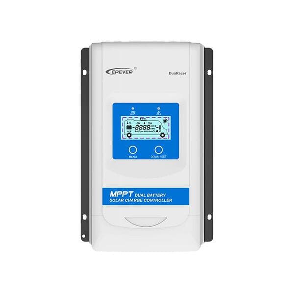EPEver MPPT Dual Battery Solar Charge Controller DuoRacer Series 10-30A