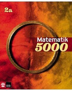 Matematik 5000 Kurs 2a Röd & Gul Lärobok