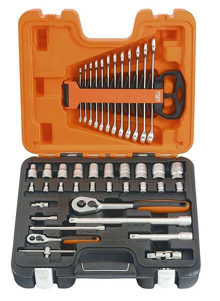 Bahco S410 Verktygssats 1/4"-1/2" 41-delar