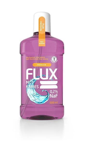 FLUX Teeth Passion Munskölj 500ml