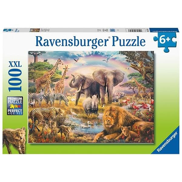 Ravensburger Savannen Pussel 100 Bitar