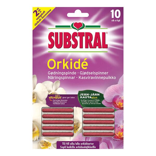 Substral Näringspinnar Orkidé (10-pack)