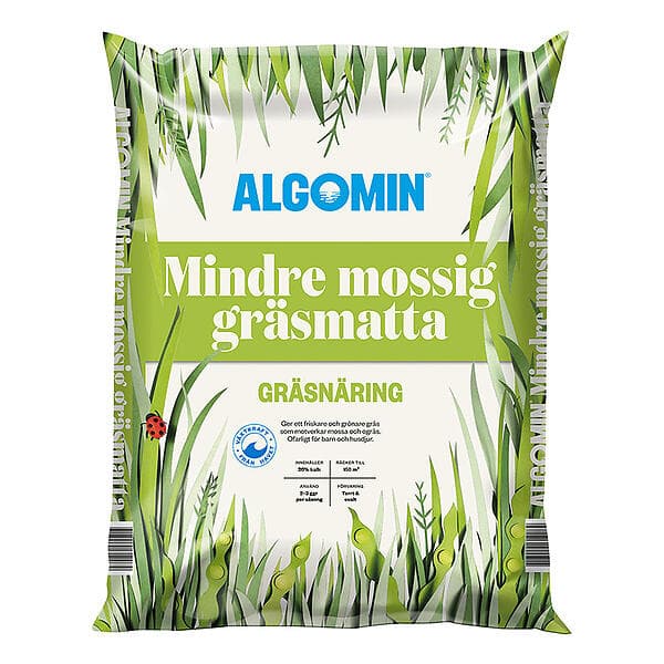 Algomin Mindre Mossig Gräsmatta 6.5kg