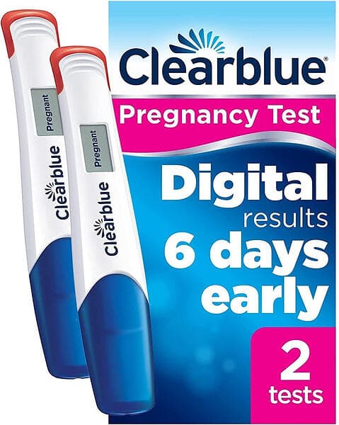 Clearblue Digital Early Detection Graviditetstest 2-pack