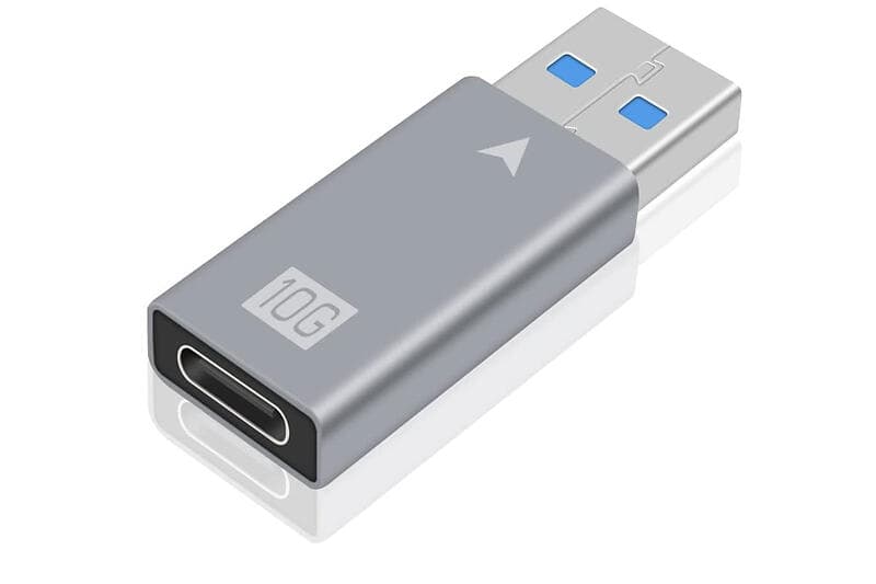 NÖRDIC OTG USB C - USB A 3.2 Gen2 F-M Adapter