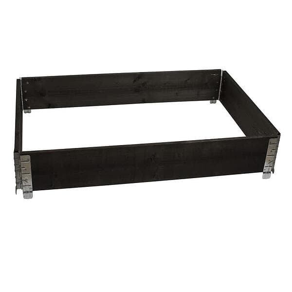 Flexigarden Pallkrage 120x80cm (Svart)