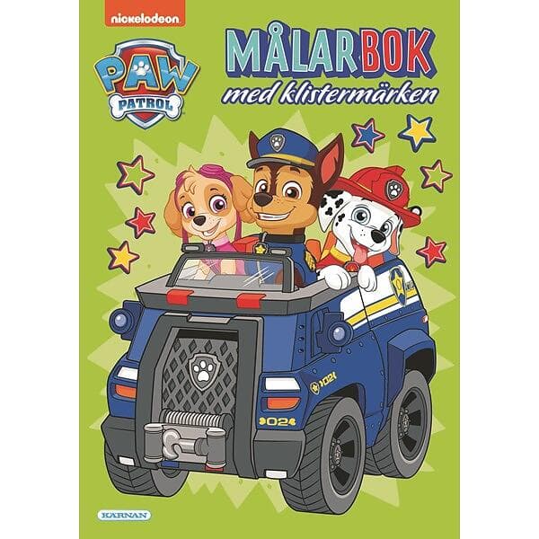 Målarbok Paw Patrol