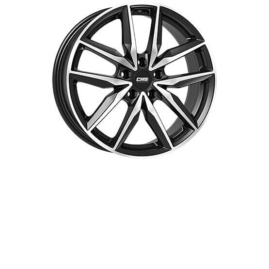 CMS Wheels C28 Diamond Black 7.5x18 5/112 ET51 CB57.1