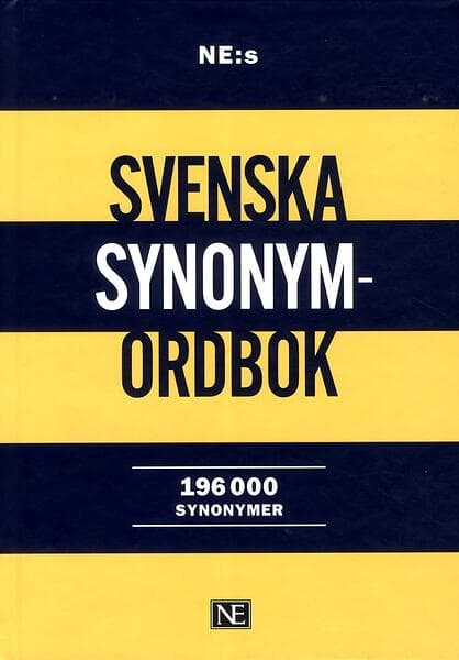 Ne-s Svenska Synonymordbok 196 000 Synonymer