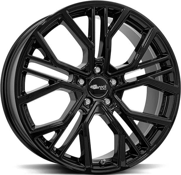 Brock Wheels B41 Shiny Black 10x21 5/112 ET19 CB66.6