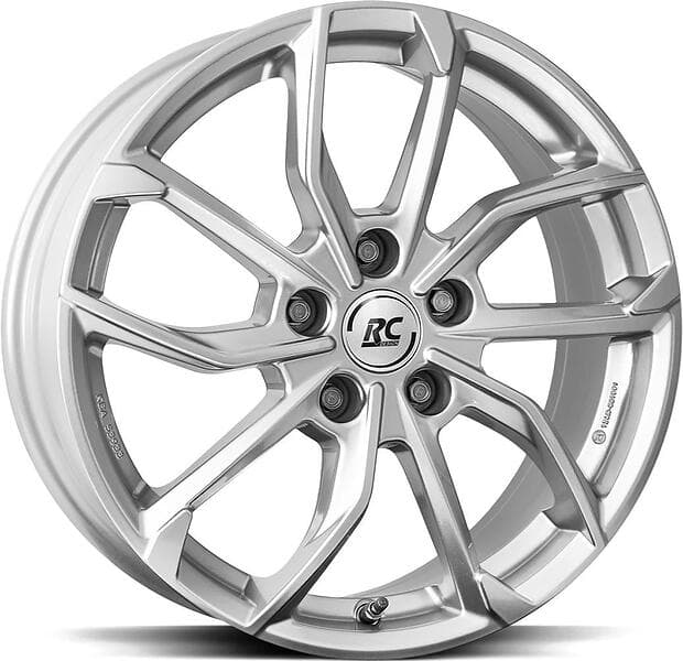 Brock Wheels RC34 Crystal Silver 7x17 4/108 ET42.5 CB63.4