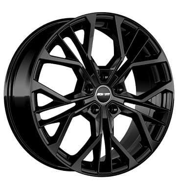 GMP Matisse Glossy Black 7.5x19 5/108 ET45 CB73.1