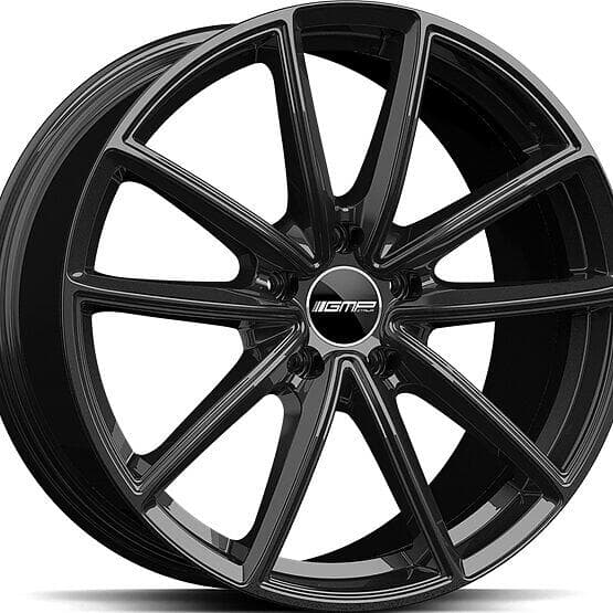 GMP Titan Glossy Black 9.5x21 5/130 ET65 CB71.6