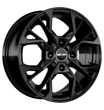 GMP Matisse Glossy Black 6.5x16 5/115 ET40 CB70.2