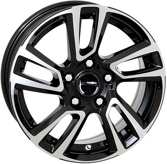 Image Ride HL Black Polished 5x13 5/112 ET30 CB66.5