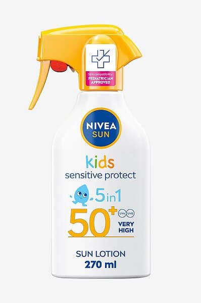 Nivea Sun Kids Sensitive Protect Trigger Spray SPF50 270ml