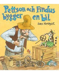 Opal Pettson och Findus bygger en bil