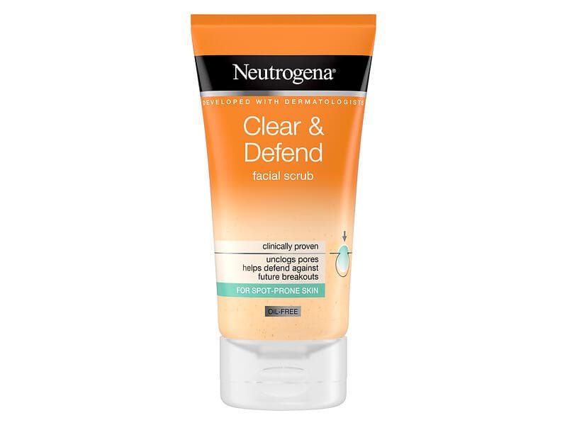 Neutrogena Clear & Defend Facial Scrub 150ml