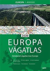 Europa vägatlas 2020