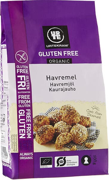 Urtekram Havremjöl Glutenfritt 500g