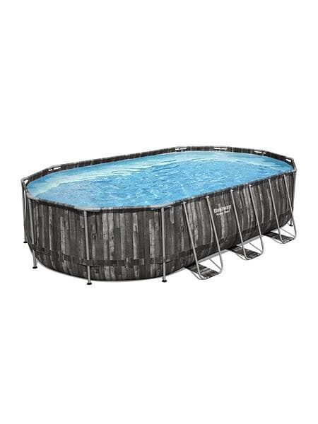 Bestway Power Steel Oval Frame Pool Set 610x366x122cm 5611R