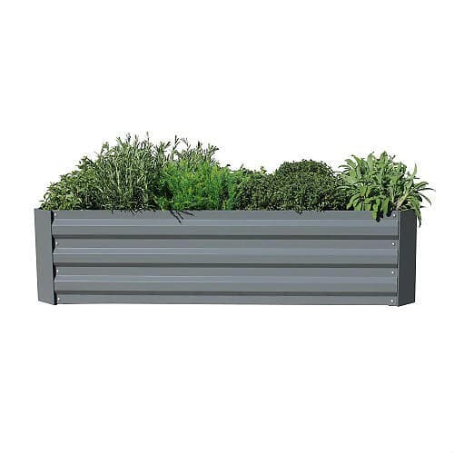 Gardenlife Pallkrage Stål Easy M 120x80cm (Grå)