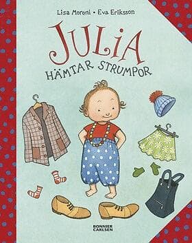 Julia hämtar strumpor