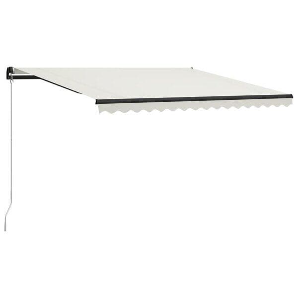 vidaXL Manual Retractable Awning 400x300cm