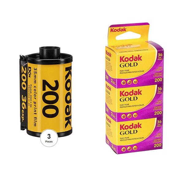 Kodak Gold 200 135-36 (3 Pack)