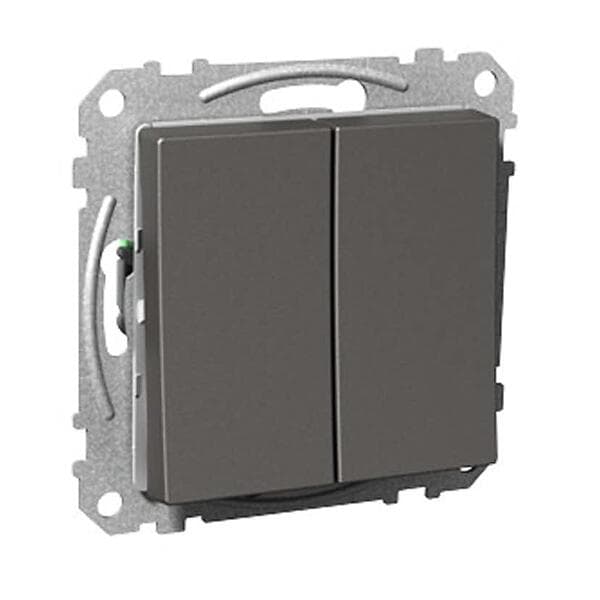 Schneider Electric Exxact Strömställare Kron Antracit WDE003116