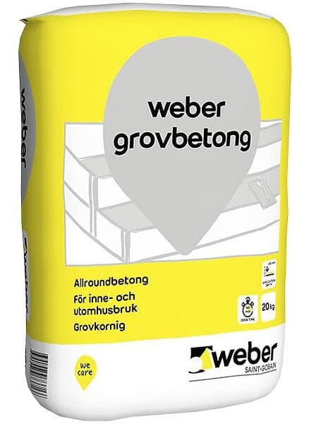 Weber Saint-Gobain C32/40 Grovbetong 20kg