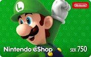 Nintendo eShop Card - 750 SEK