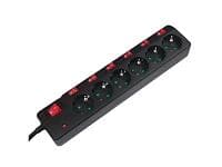 LogiLink LPS233 6-Way Switch 1,5m