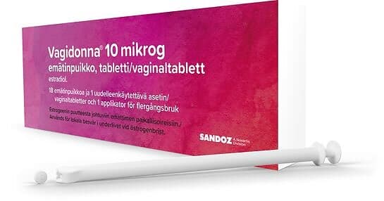 Vagidonna Vaginaltablett 10mg 18st