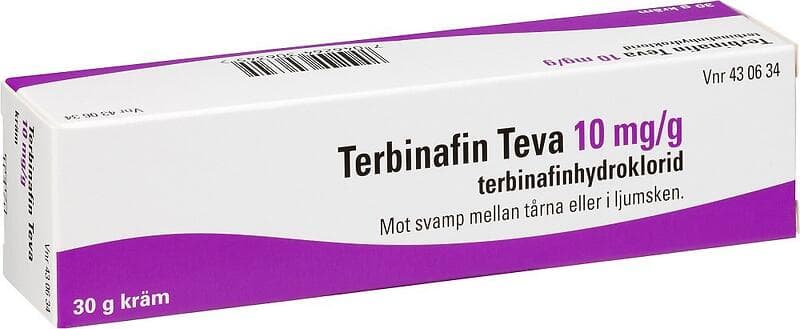 Teva Terbinafin Kräm 10mg/g 30g