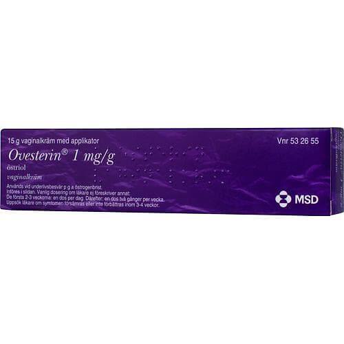 Ovesterin Vaginalkräm 1mg/g 15g