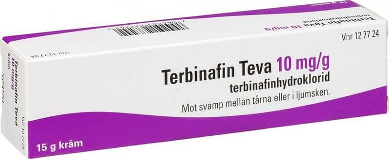 Teva Terbinafin Kräm 10mg/g 15g