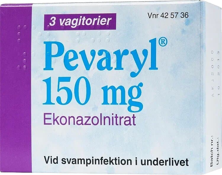 Pevaryl Vagitorium 150mg 3st