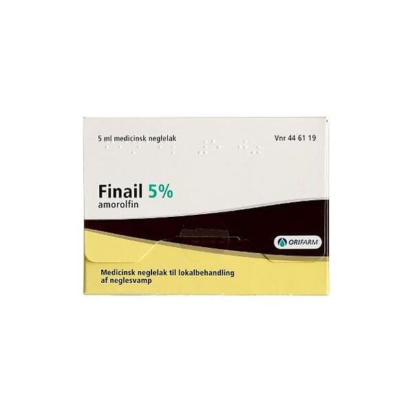Finail Amorolfin Medicinskt Nagellack 5% 5 ml