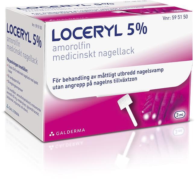 Loceryl Medicinskt Nagellack 5% 3ml