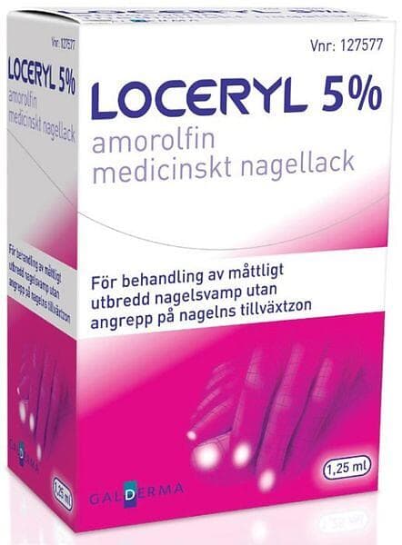 Loceryl Medicinskt Nagellack 5% 1.25ml