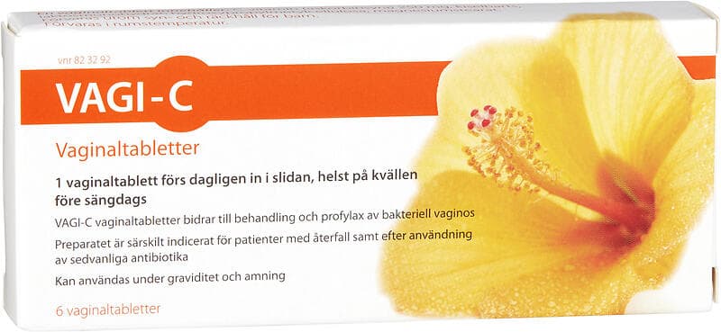 Vagi-C Vaginaltabletter 6st