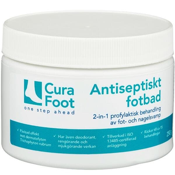 CuraFoot Antiseptiskt Fotbad 250g