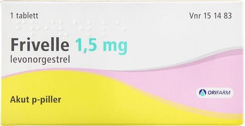 Frivelle Tablett 1,5mg 1st