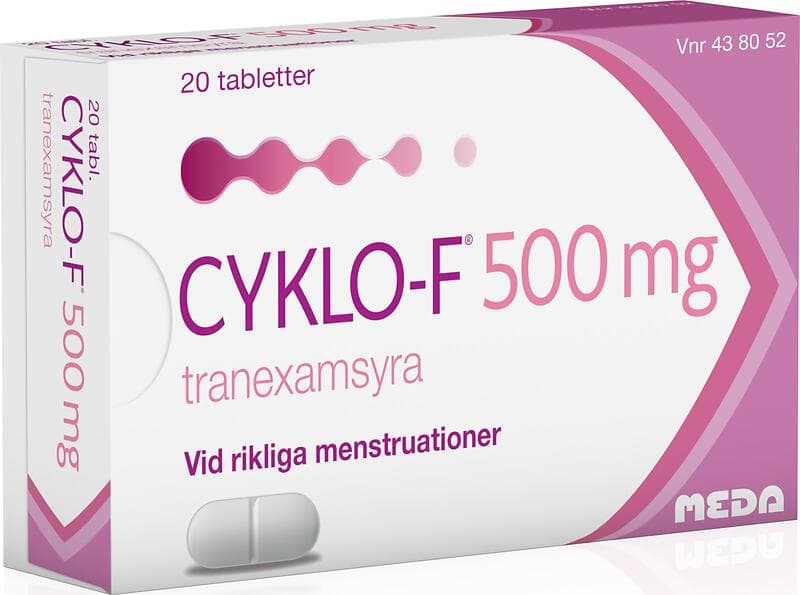 Cyklo-F Tablett 500mg 20st