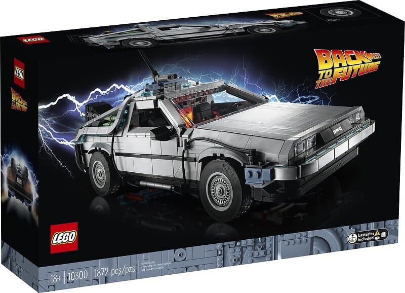 LEGO Creator Expert 10300 Tillbaka till framtiden – Tidsmaskin