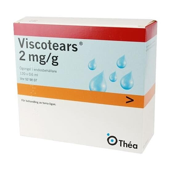 Thea Viscotears 2mg/g Eye Gel 120x0,6ml